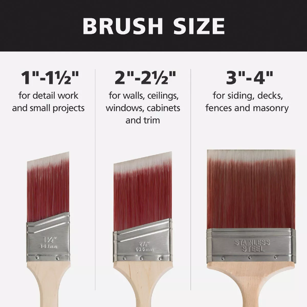 Bestt Liebco Master 4-3/4 In. Flat Stain Brush No. 123 - photo 4