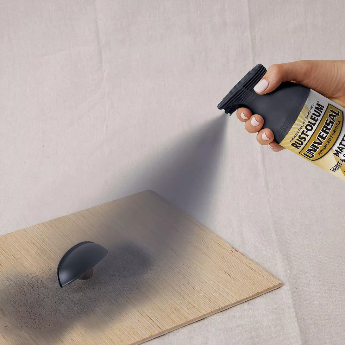 Rust-Oleum Universal 12 Oz. Matte Farmhouse Slate Blue Enamel Spray Paint - photo 5