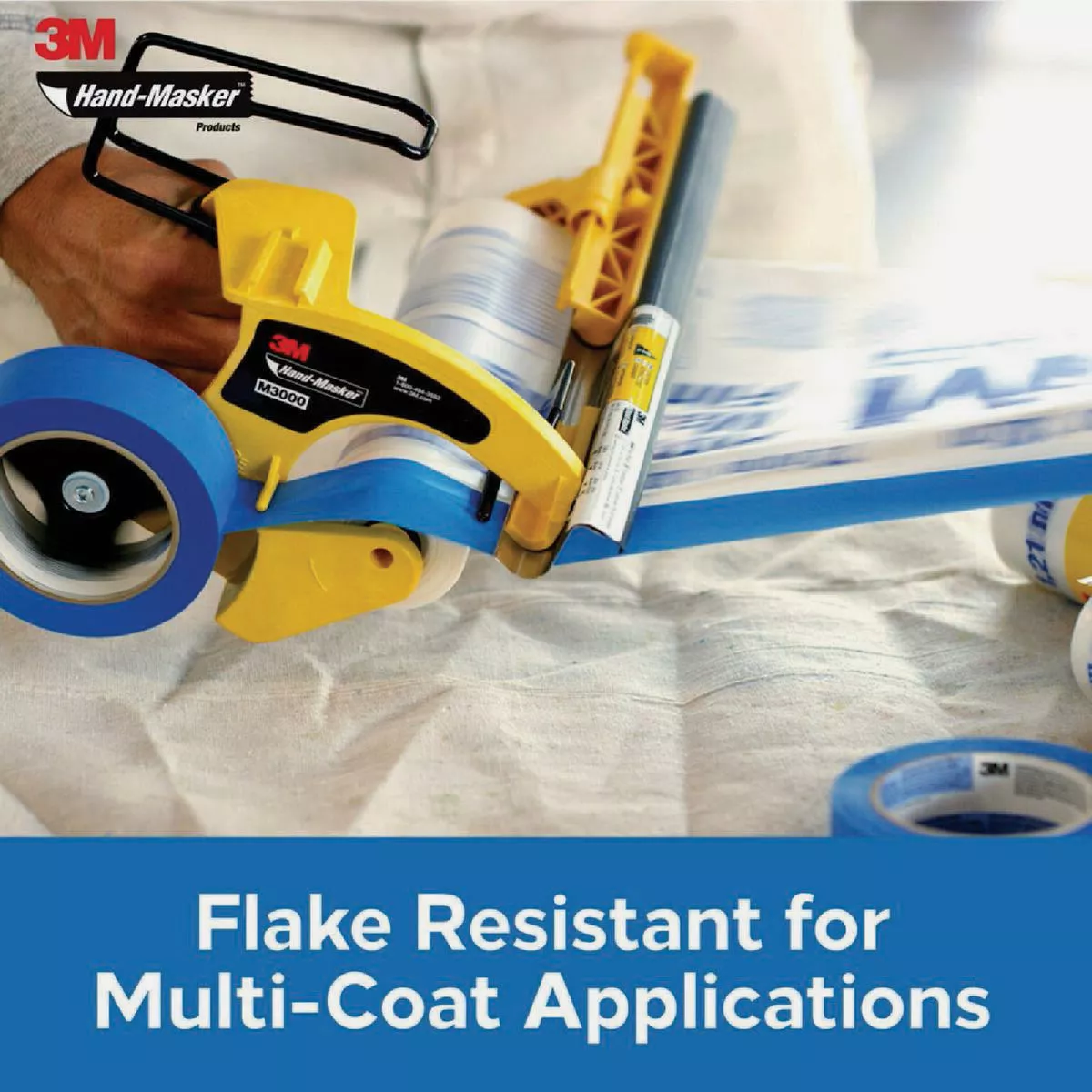 3M Hand-Masker 48 In. x 180 Ft. x 0.35 Mil. Advanced Masking Film - photo 3