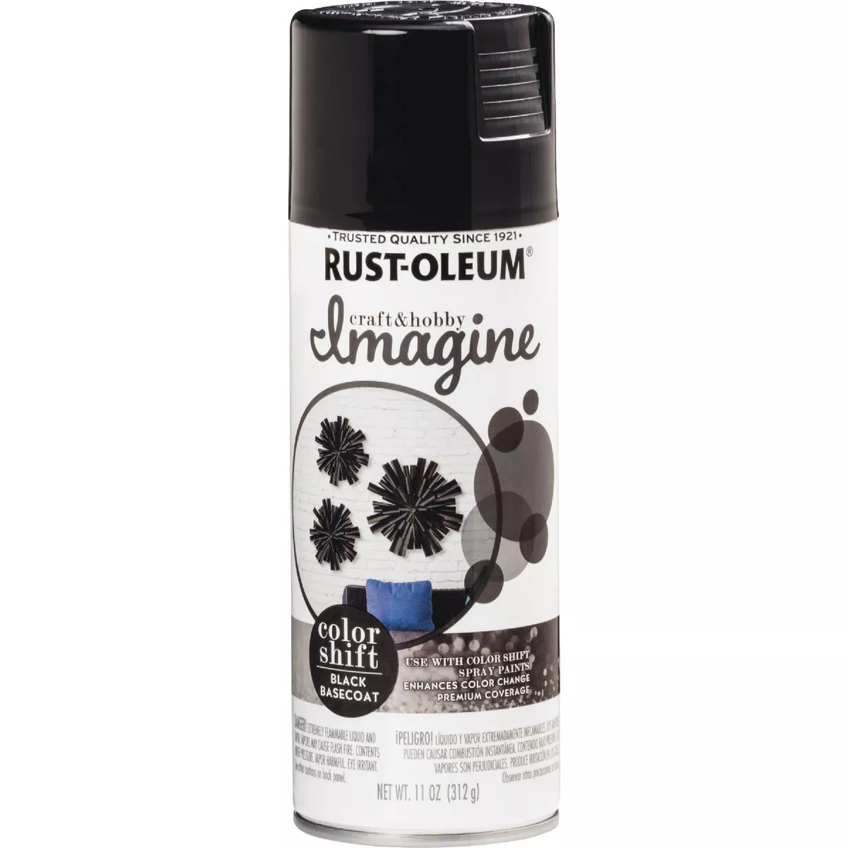 Rust-Oleum 11 Oz. Black Base Imagine Craft & Hobby Color Shift Spray Paint