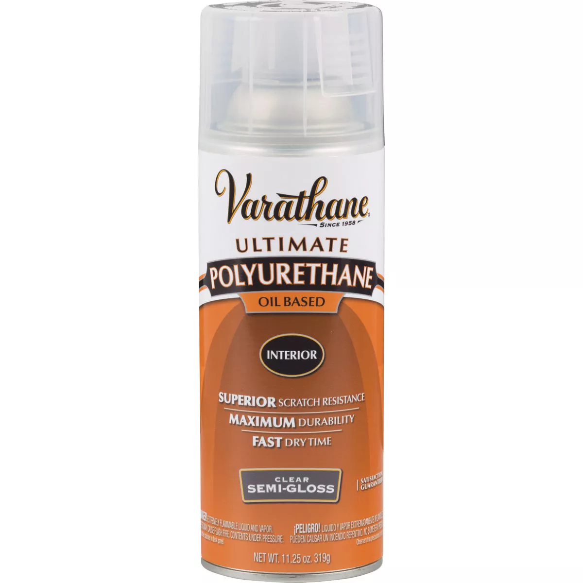 Varathane Semi-Gloss Clear Interior Spray Polyurethane, 11.25 Oz. - photo 2