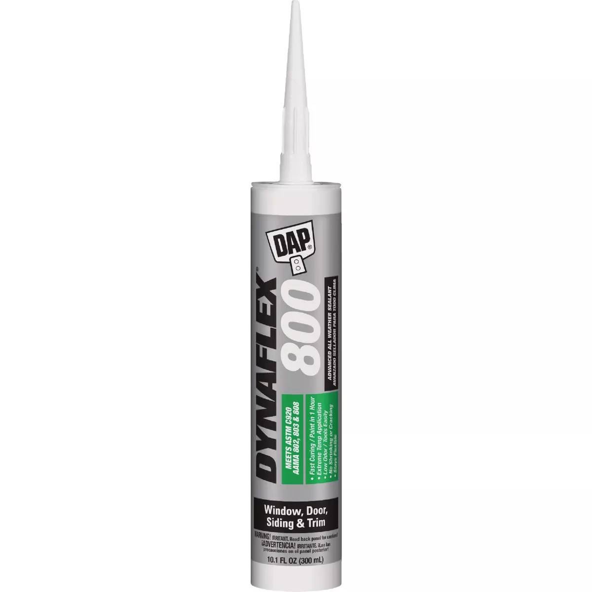 DAP Dynaflex 800 10.1 Oz. Advanced Window, Door, Siding, & Trim Polymer Sealant - Black BK009