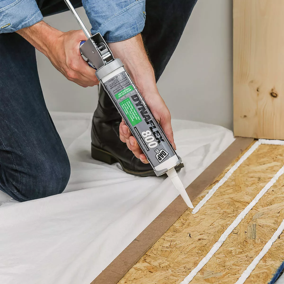 DAP Dynaflex 800 10.1 Oz. Advanced Window, Door, Siding, & Trim Polymer Sealant - Black BK009 - photo 3