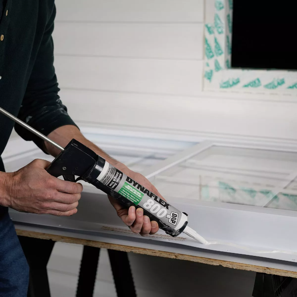 DAP Dynaflex 800 10.1 Oz. Advanced Window, Door, Siding, & Trim Polymer Sealant - Black BK009 - photo 5