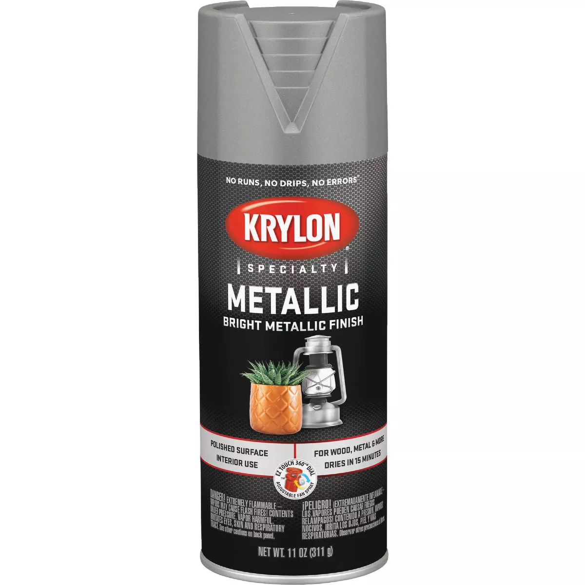 Krylon Premium Chrome Aluminum Metallic Spray Paint