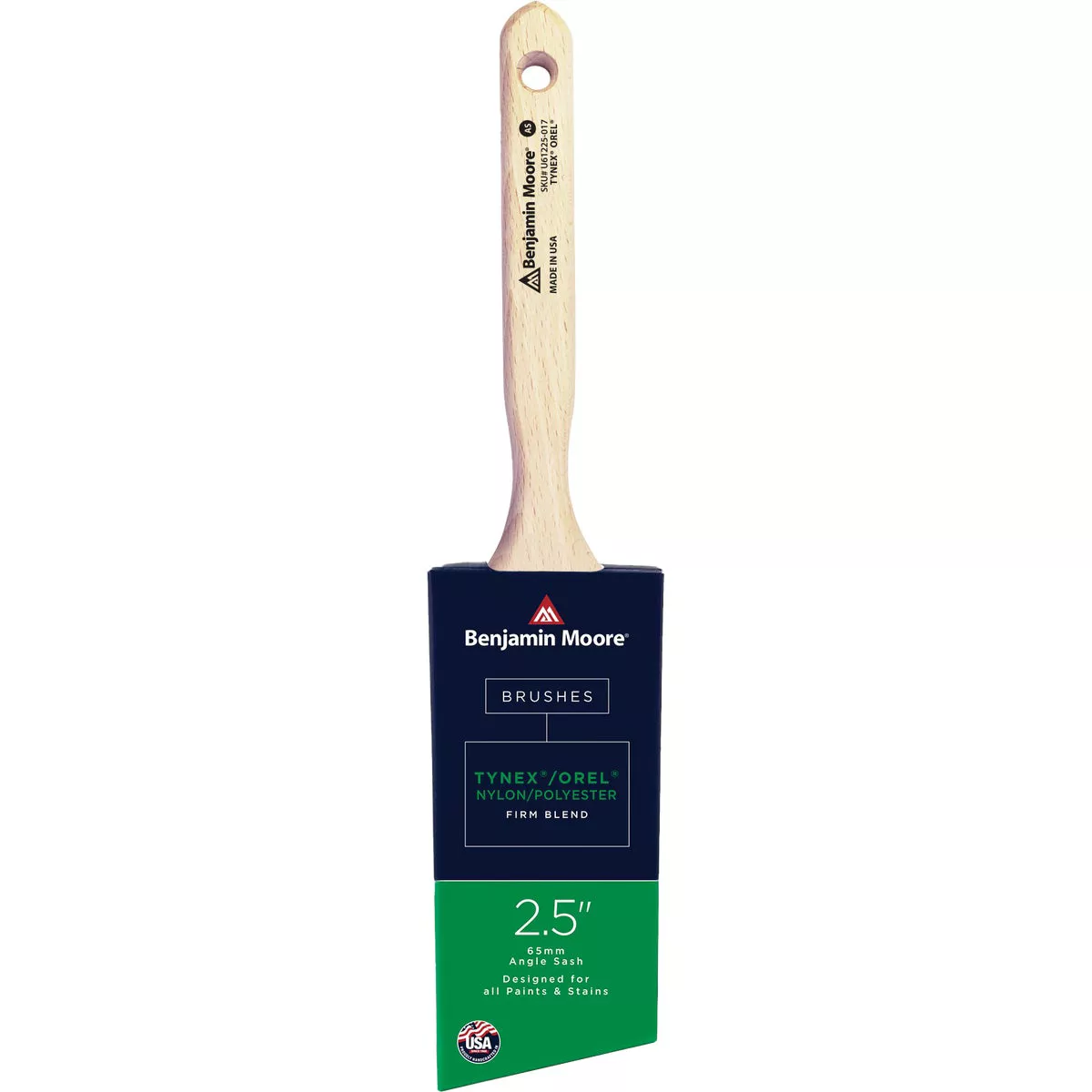 Benjamin Moore 2.5 In. Firm Tynex/Orel Angle Sash Brush - photo 2