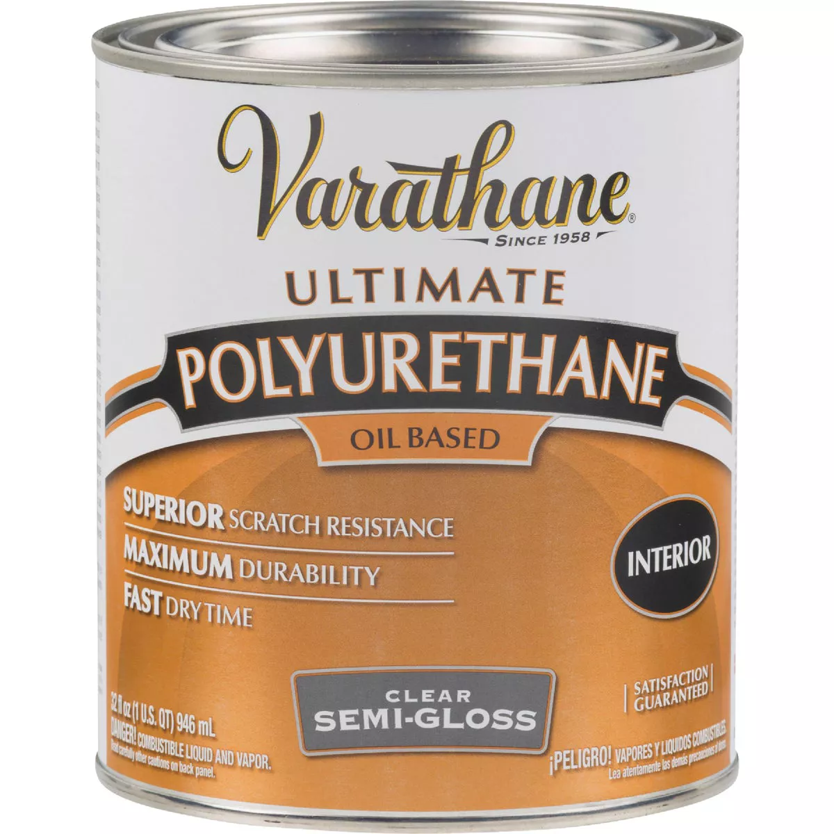 Varathane Semi-Gloss Interior Polyurethane, 1 Qt. - photo 2