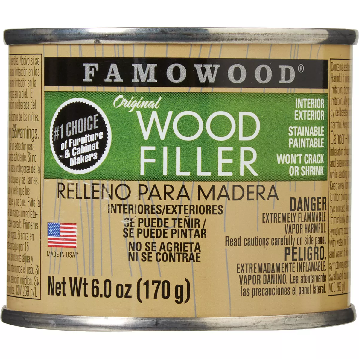 FAMOWOOD Red Oak 6 Oz. Wood Filler - photo 2
