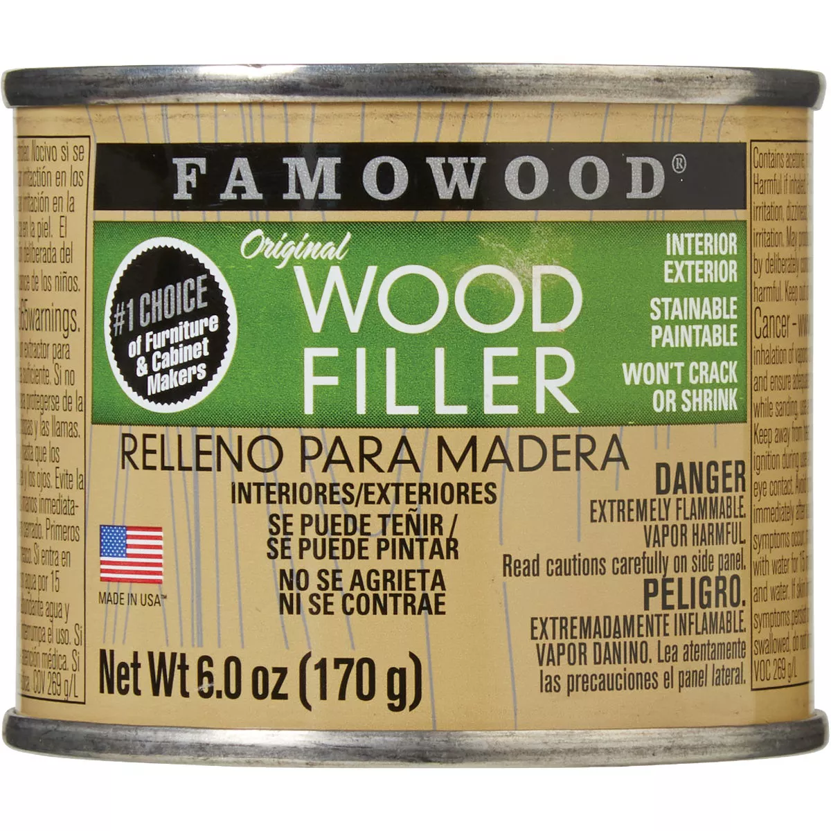 FAMOWOOD Cherry 6 Oz. Wood Filler - photo 2