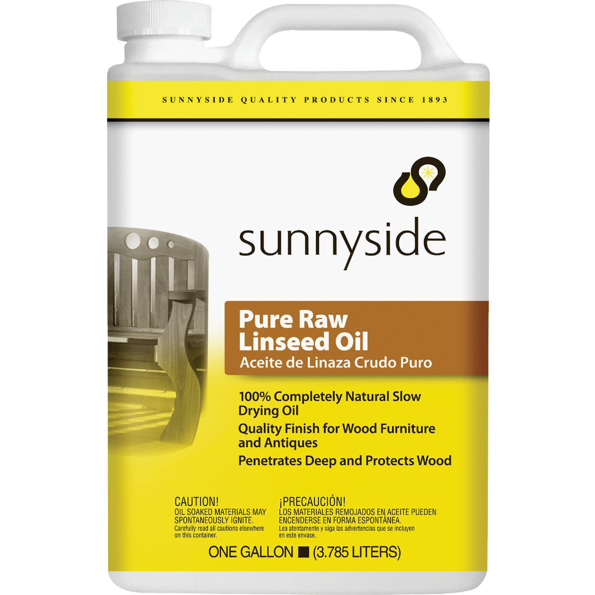 Sunnyside Pure Raw Linseed Oil, 1 Gal. Do it Best