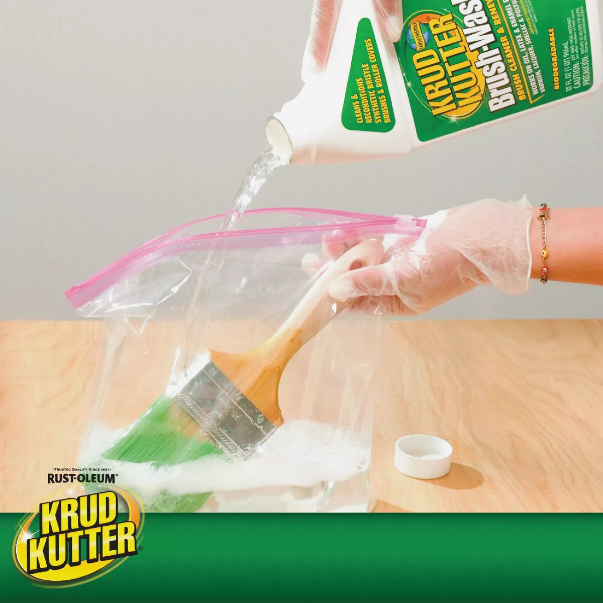 Krud Kutter Brush-Wash 32 Oz. Ready To Use Liquid Brush Cleaner - photo 5