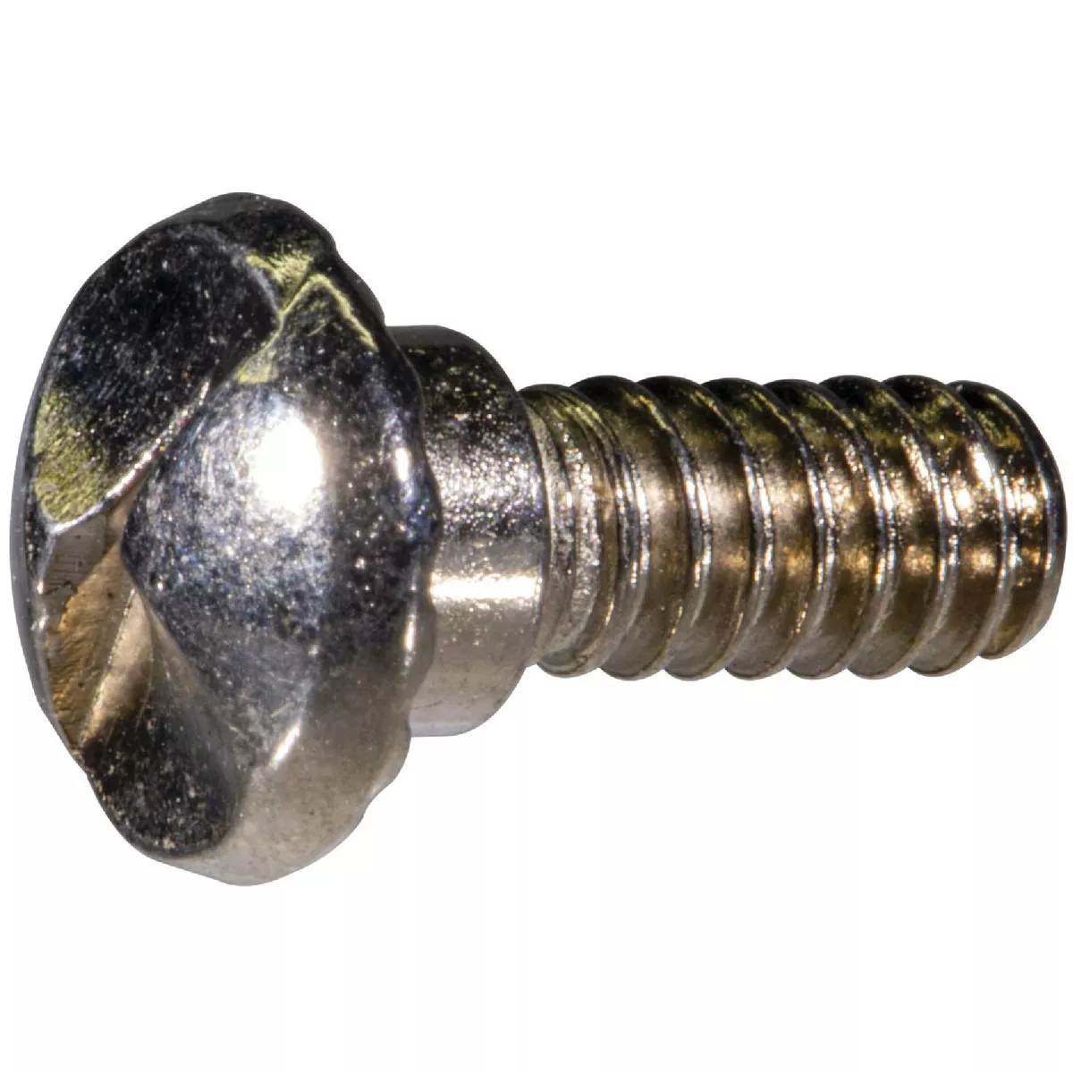 Midwest Fastener #10-24 x 1/2 In. Zinc Plated Steel Coarse Thread Slotted One-Way Pan Head Machine Screws