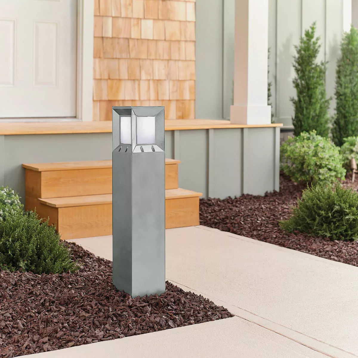 Krylon Rust Tough DTM Oil-Based Gloss Rust Control Enamel, Aluminum, 1 Qt. - photo 3