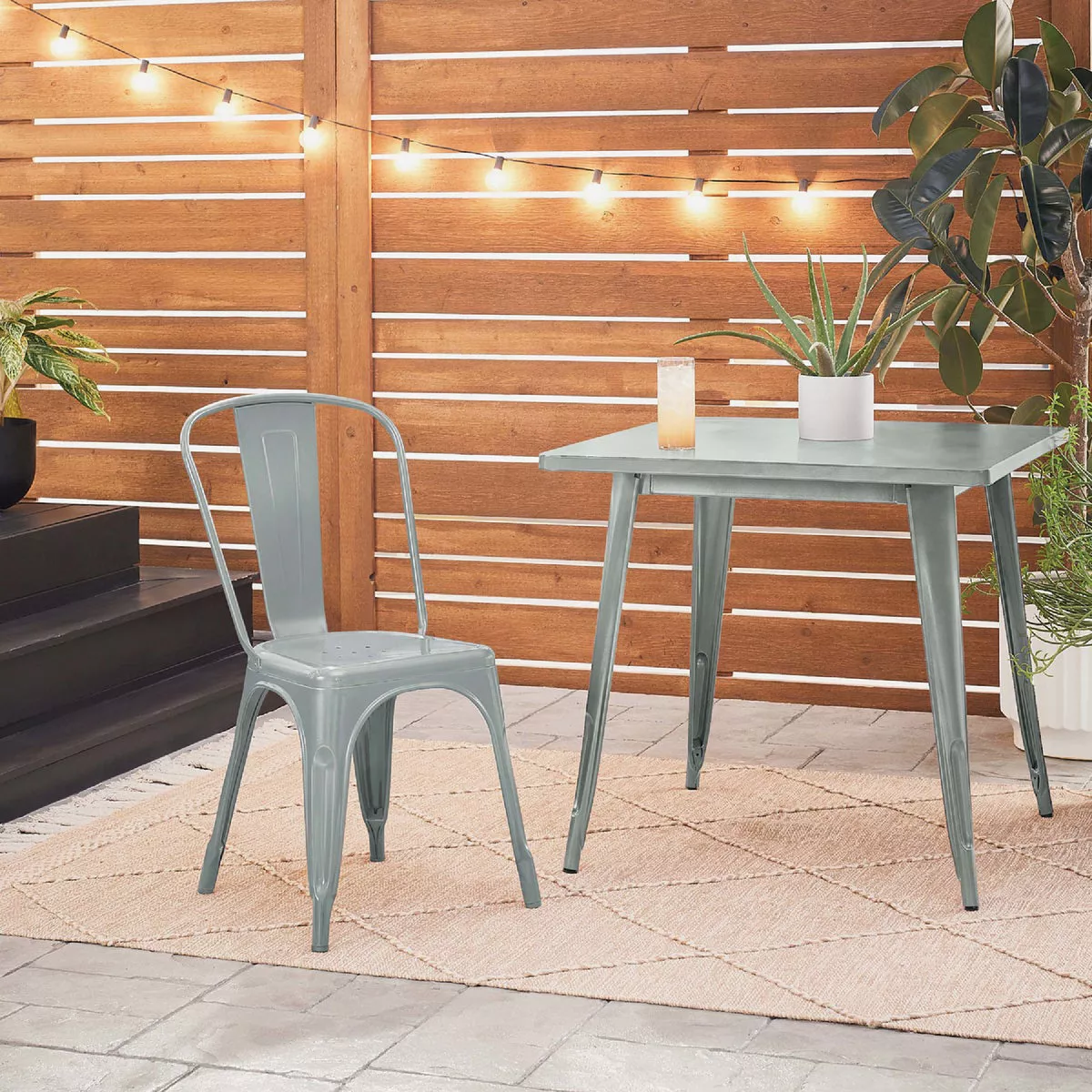 Krylon Rust Tough DTM Oil-Based Gloss Rust Control Enamel, Aluminum, 1 Qt. - photo 2