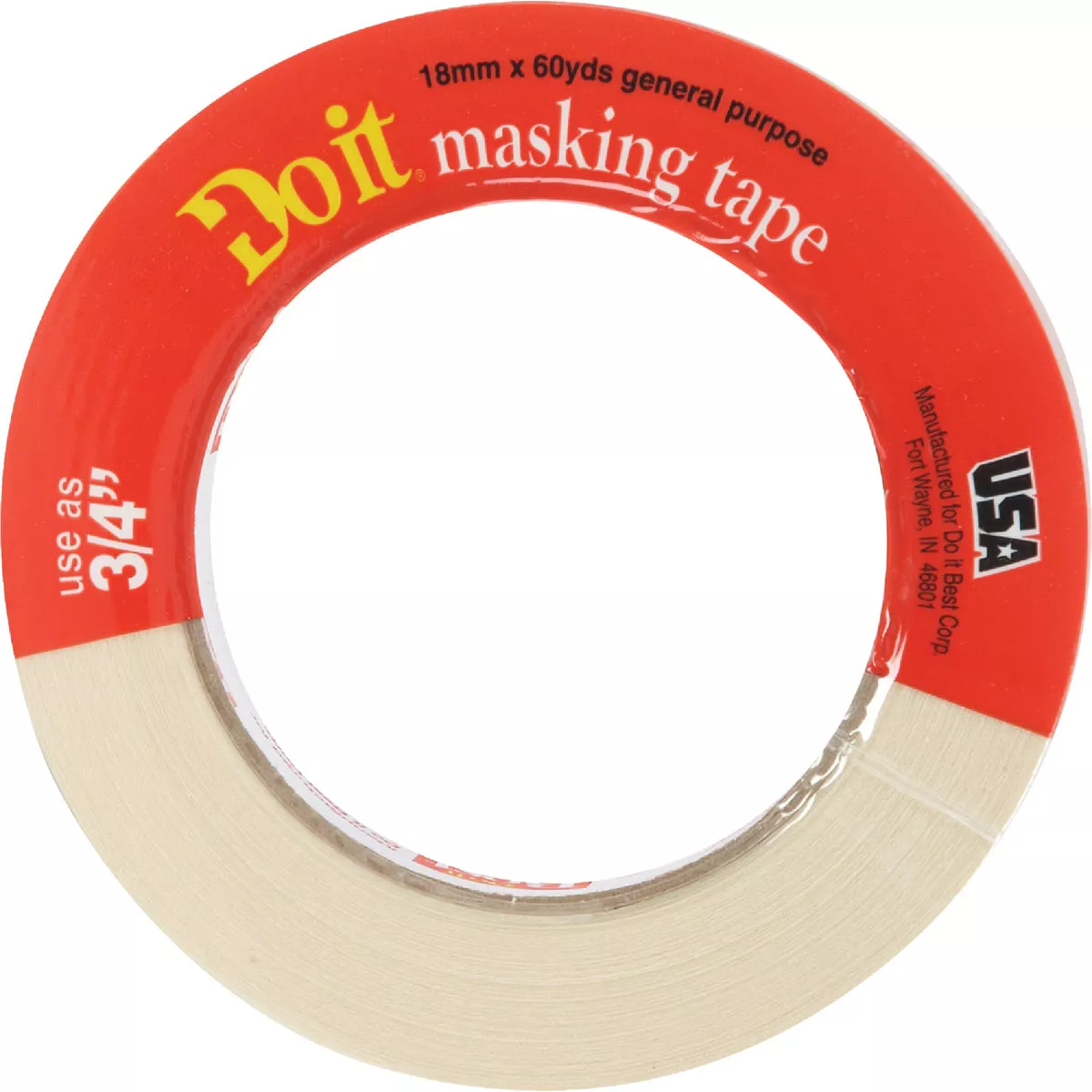 Do it Best 0.70 In. x 60 Yd. General-Purpose Masking Tape - photo 3