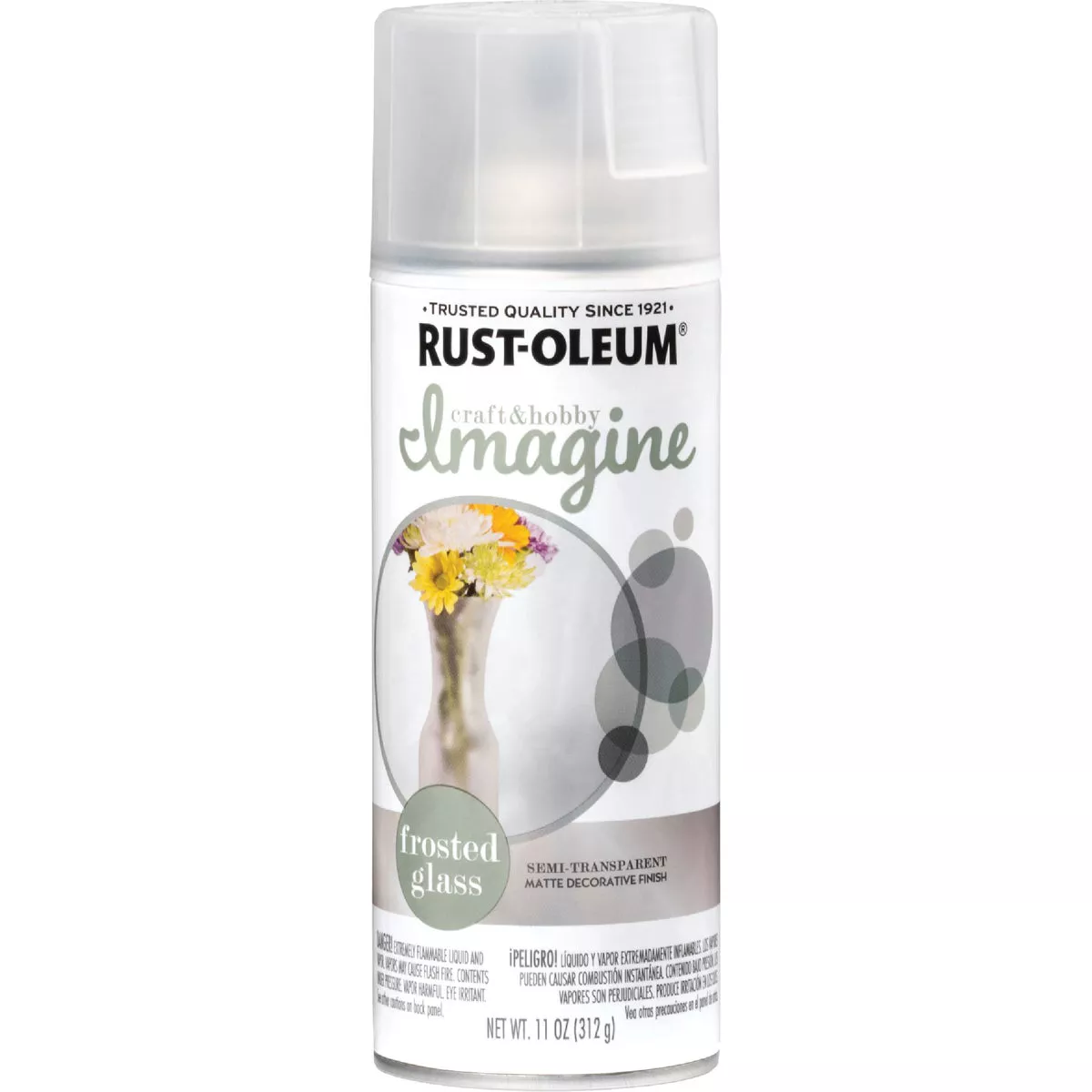 Rust-Oleum 11 Oz. Frosted Glass Craft Spray Paint