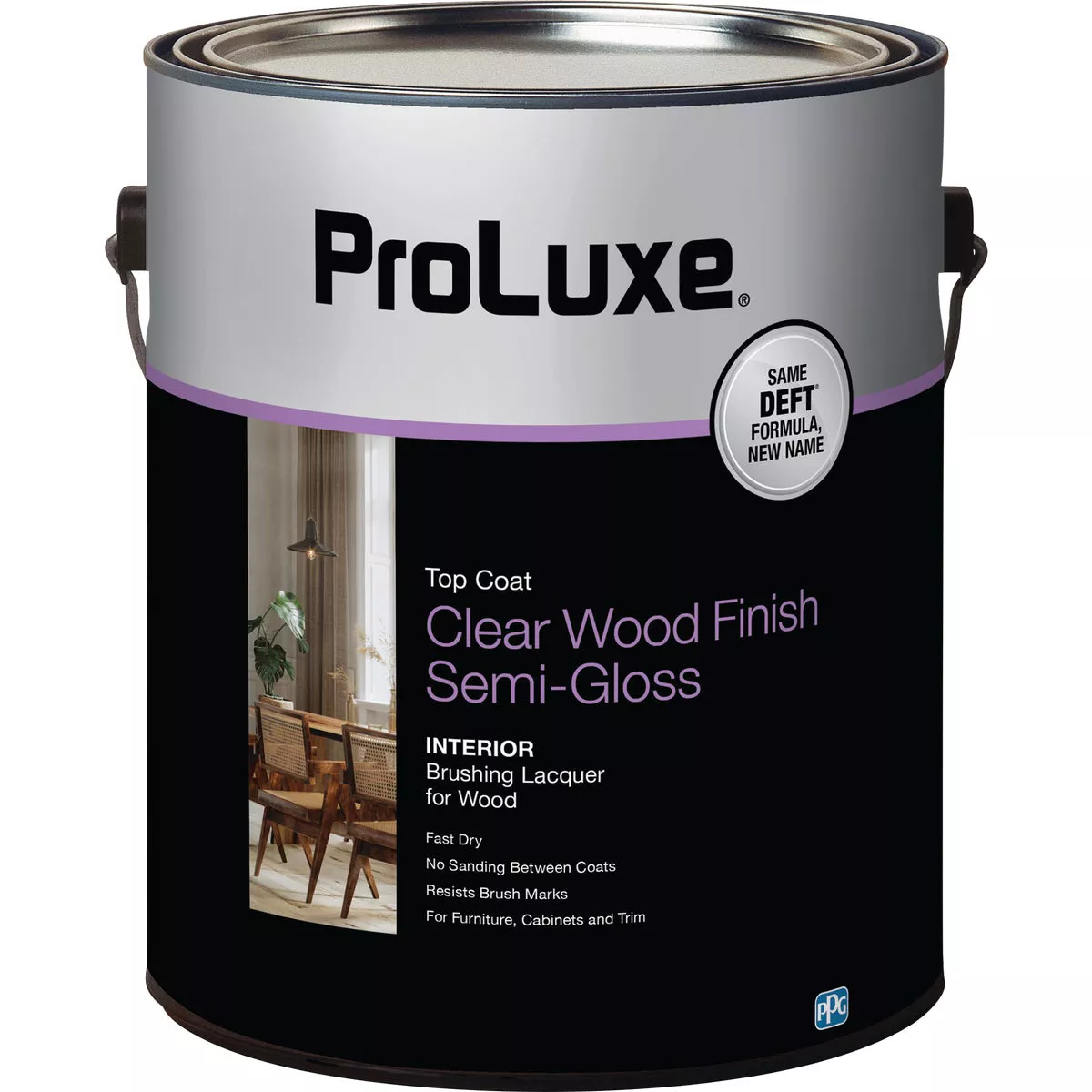 ProLuxe Semi-Gloss Gallon 400 Sq. Ft./Gal. Lacquer