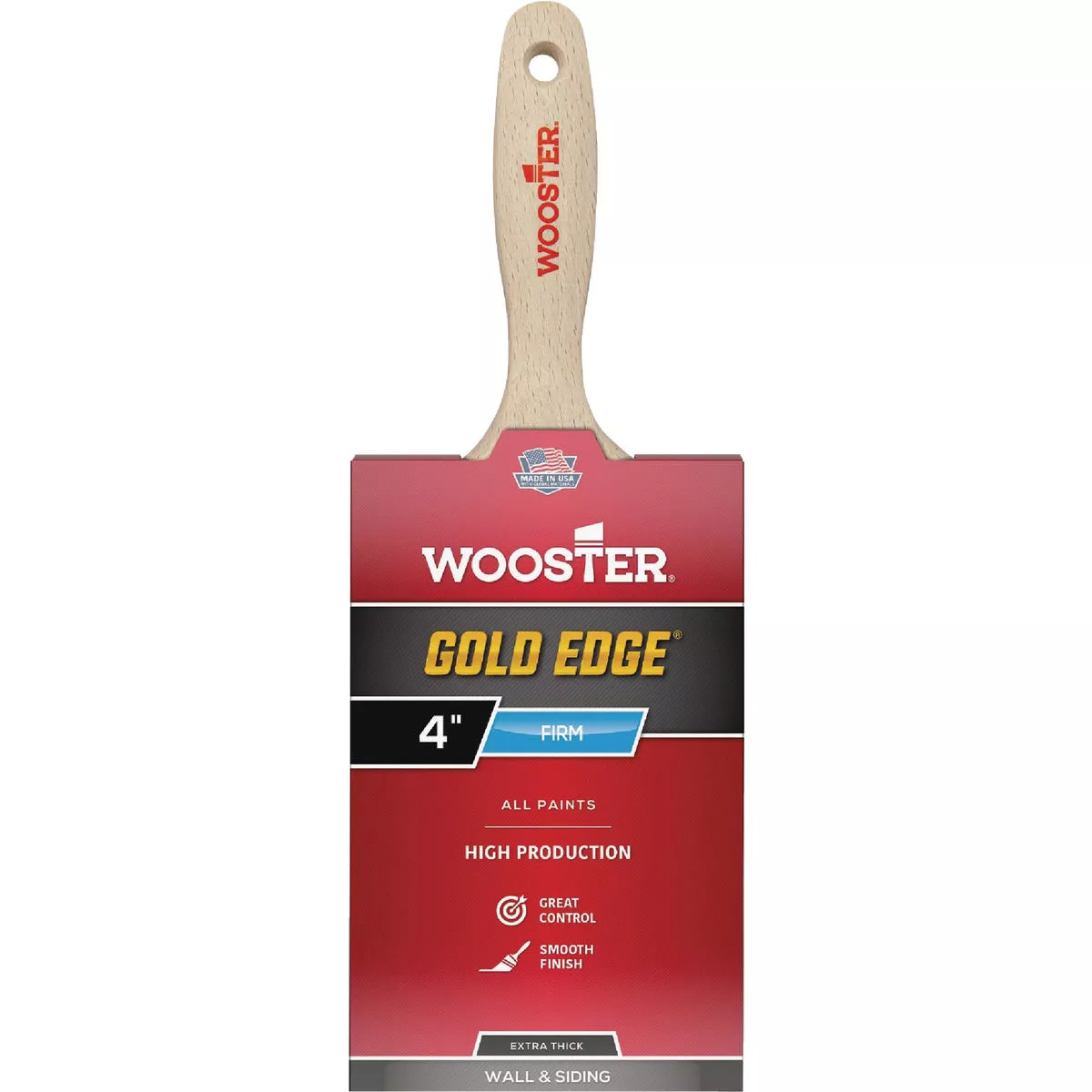 Wooster Gold Edge 4 In. Wall Brush