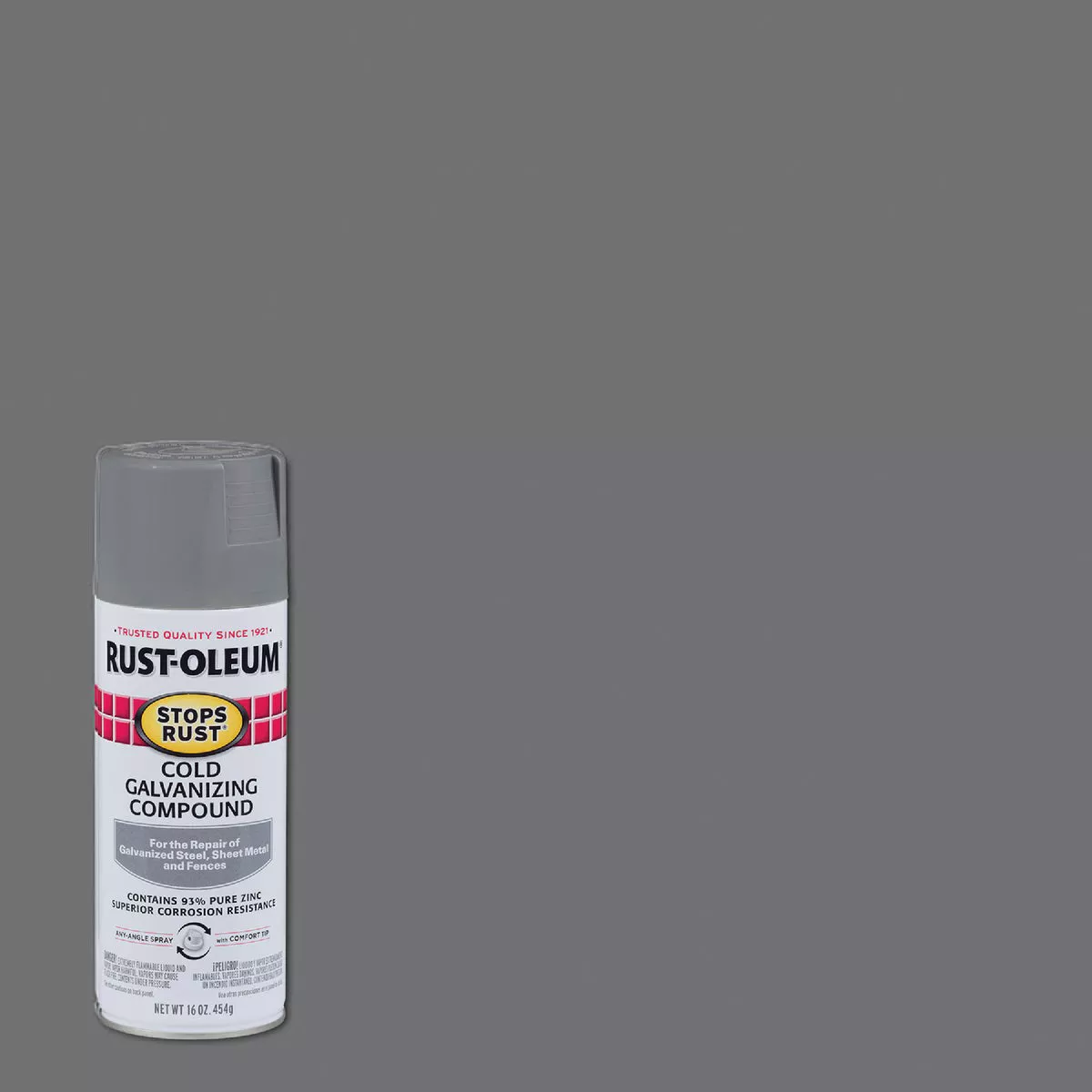Rust-Oleum Stops Rust Gray Galvanized 16 Oz. Anti-Rust Spray Paint