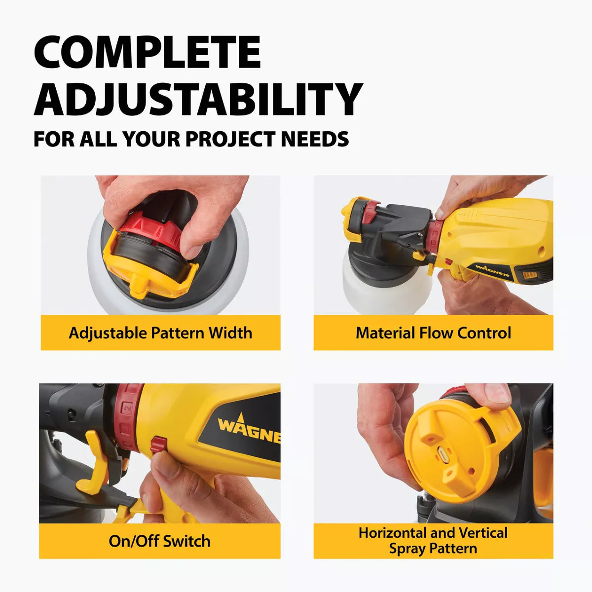 Wagner Control Spray Xtra Duty Handheld HVLP Stain Sprayer - photo 2