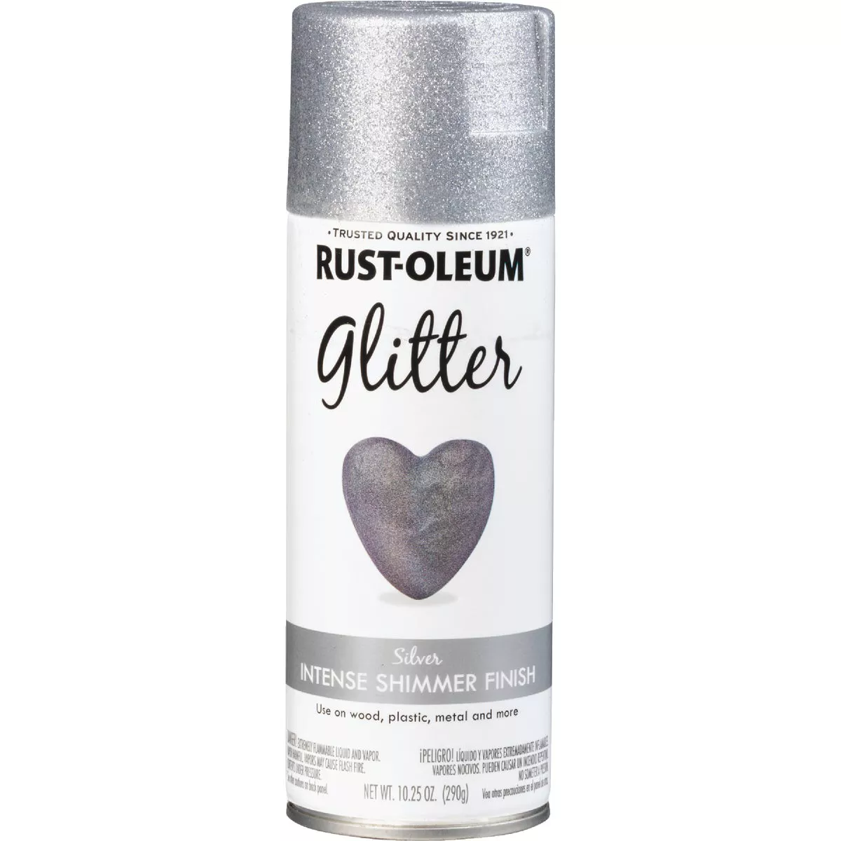 Rust-Oleum 10.25 Oz. Silver Glitter Sealer Spray Paint - photo 3