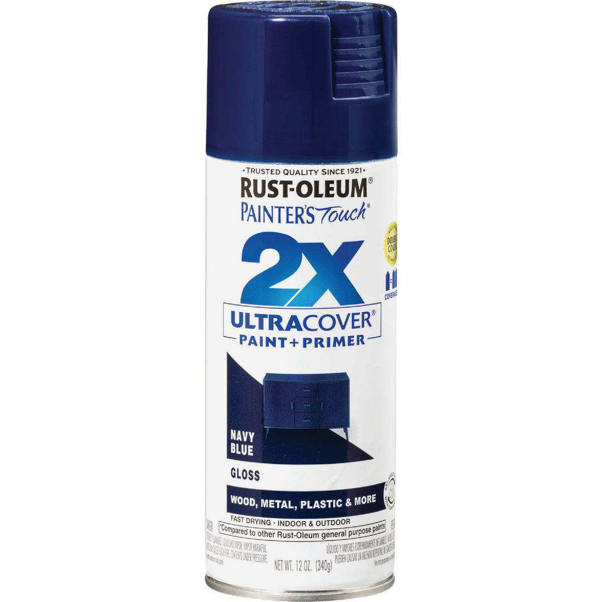 Spa Blue, Rust-Oleum American Accents 2X Ultra Cover Gloss Spray