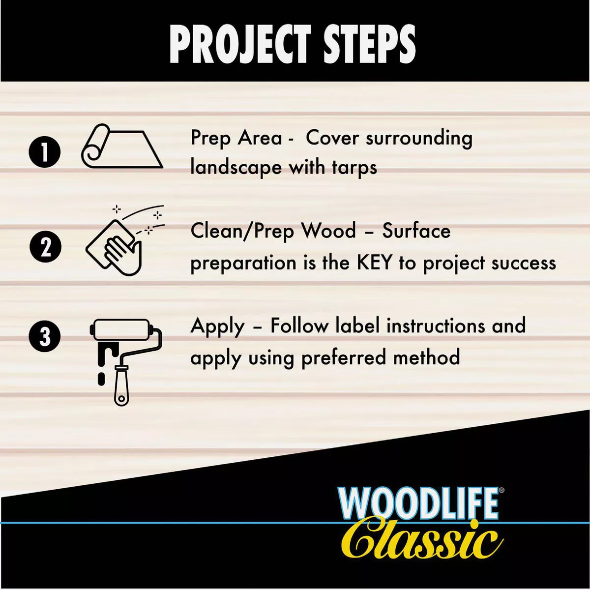 Rust-Oleum Woodlife Clear Water-Based Classic Wood Preservative, 1 Gal. - photo 7