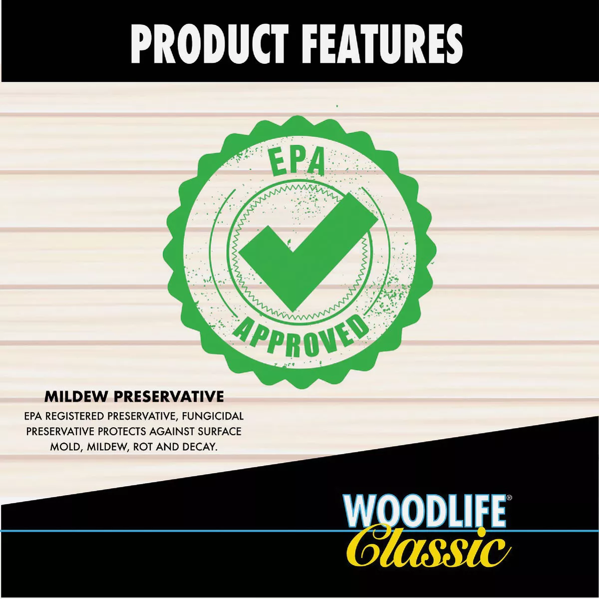 Rust-Oleum Woodlife Clear Water-Based Classic Wood Preservative, 1 Gal. - photo 3