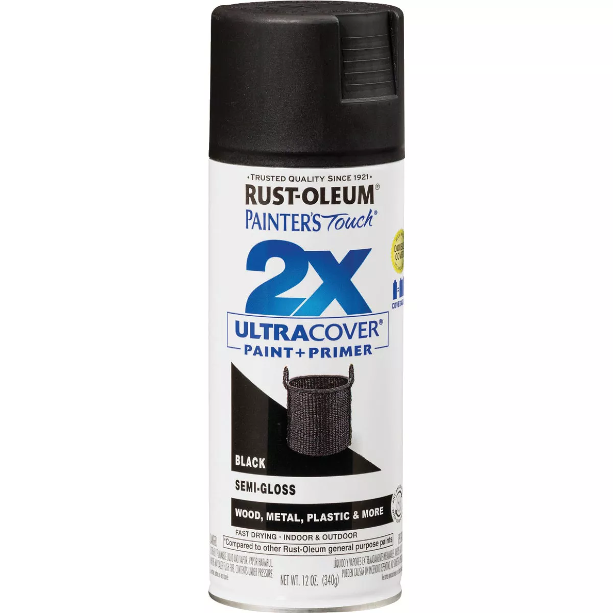 ✨【Vivie Modern Raven】✨ Rust-Oleum 249846 Painter's Touch Multi Purpose Spray Paint