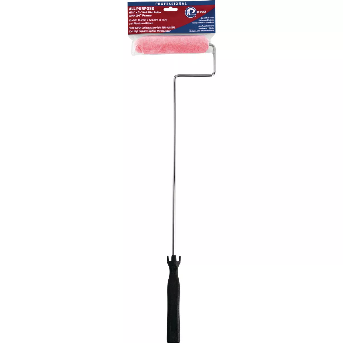 Premier Z-Pro 6.5 In. x 1/2 In. Semi-Rough Knit Paint Roller Cover & Frame