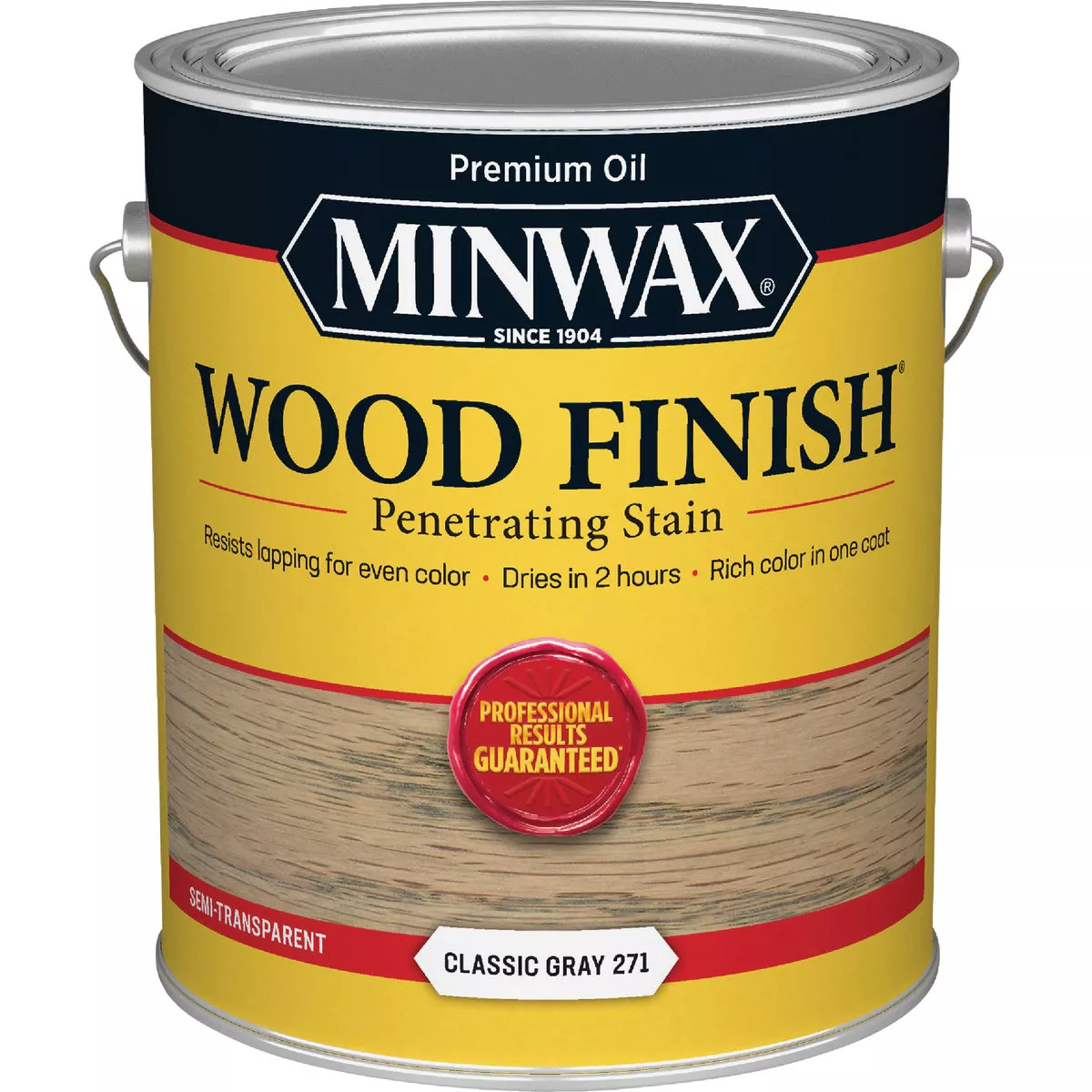 Minwax Wood Finish VOC Penetrating Stain, Classic Gray, 1 Gal. - photo 8