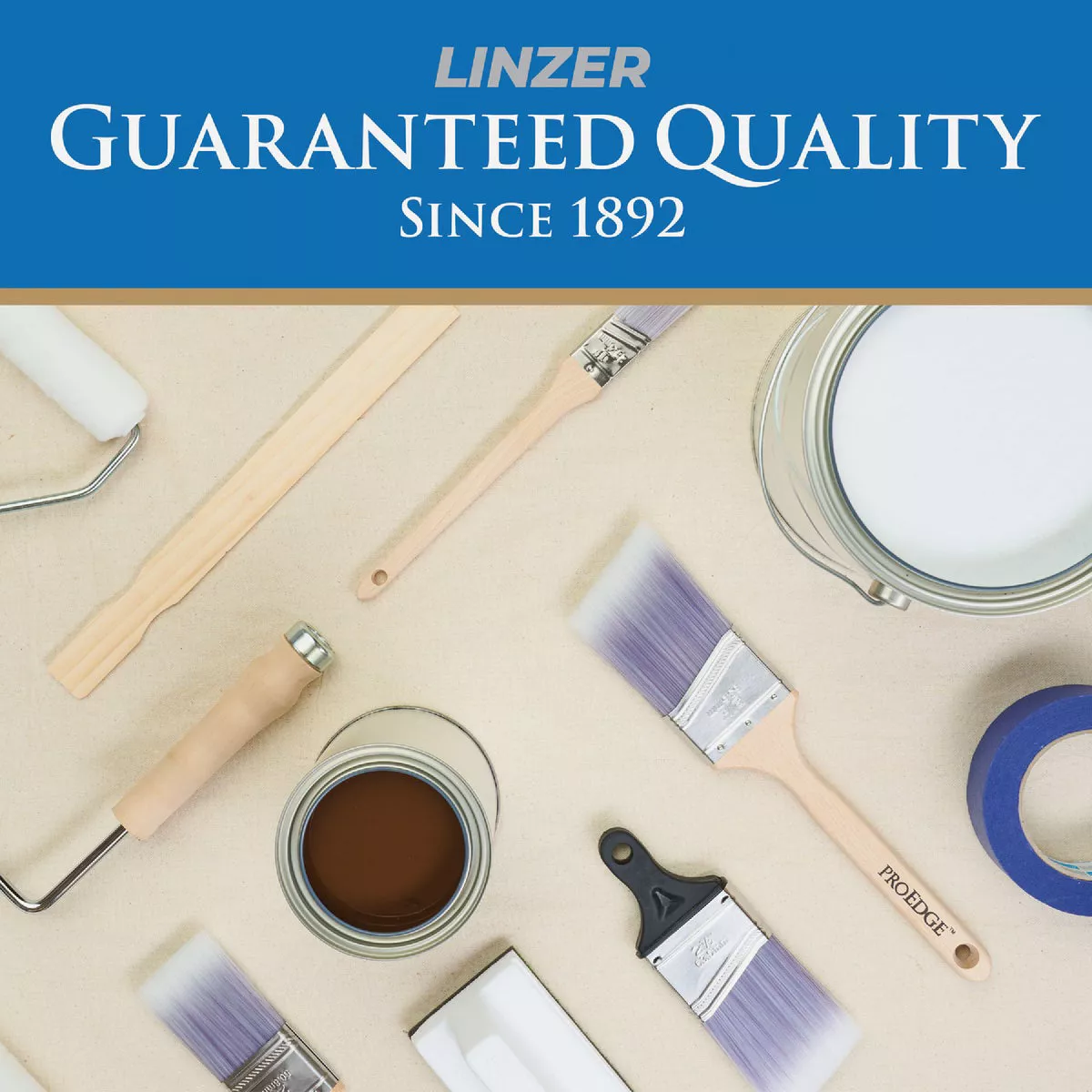 Linzer Pro Edge 9 In. x 1/4 In. Woven Fabric Roller Cover - photo 5