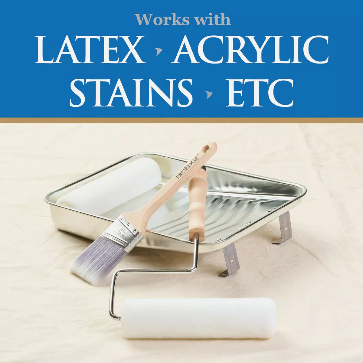 Linzer Pro Edge 9 In. x 1/4 In. Woven Fabric Roller Cover - photo 8