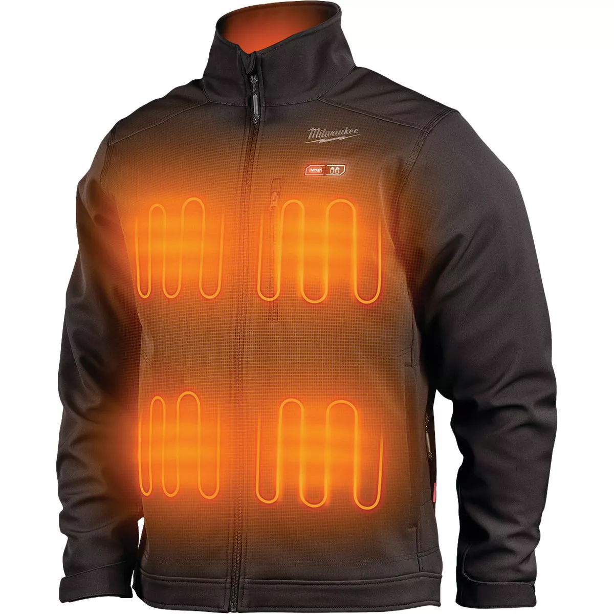 Milwaukee M12 TOUGHSHELL Men's Black Cordless Heated Jacket Kit, M - photo 2