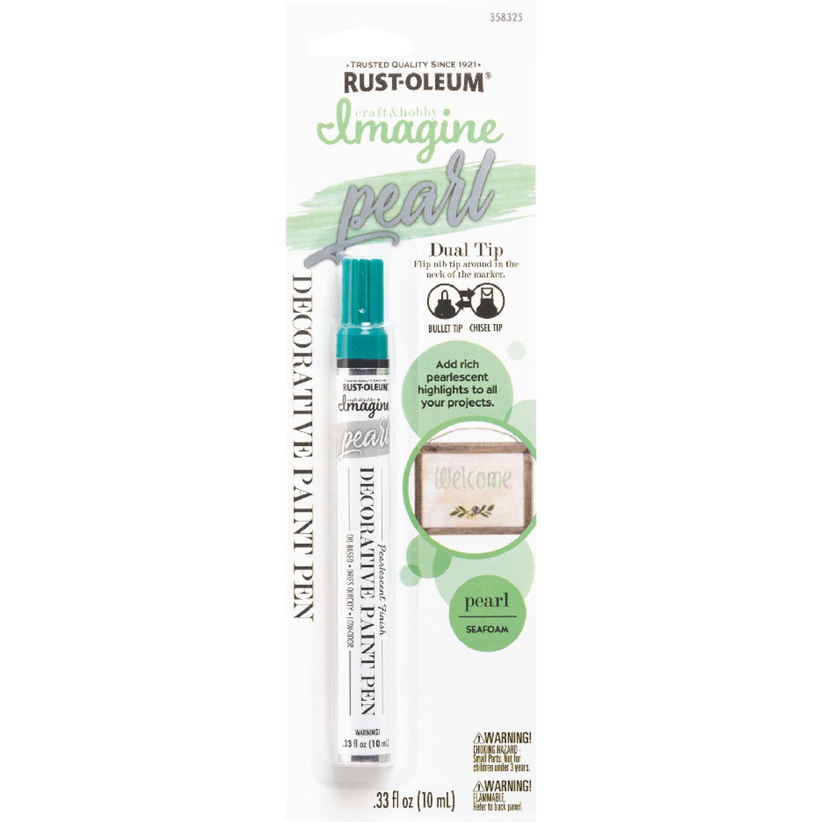 Rust-Oleum Imagine Seafoam Pearl Decorative Paint Pen | Do it Best