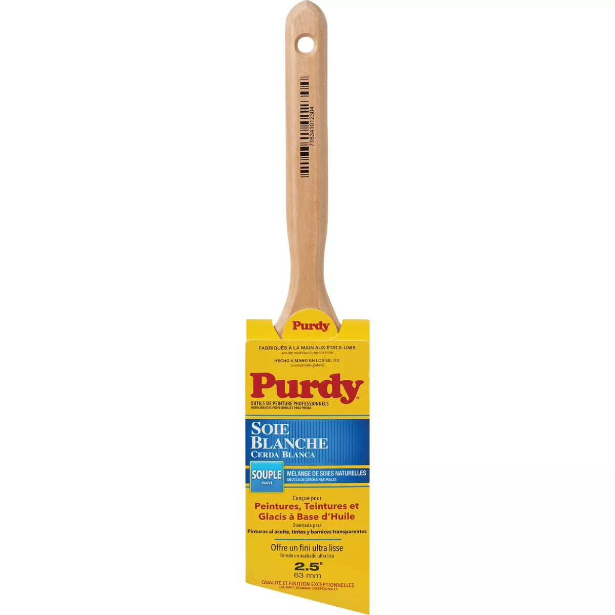 Purdy White Bristle Extra Oregon 2-1/2 In. Angle Sash Paint Brush - photo 6