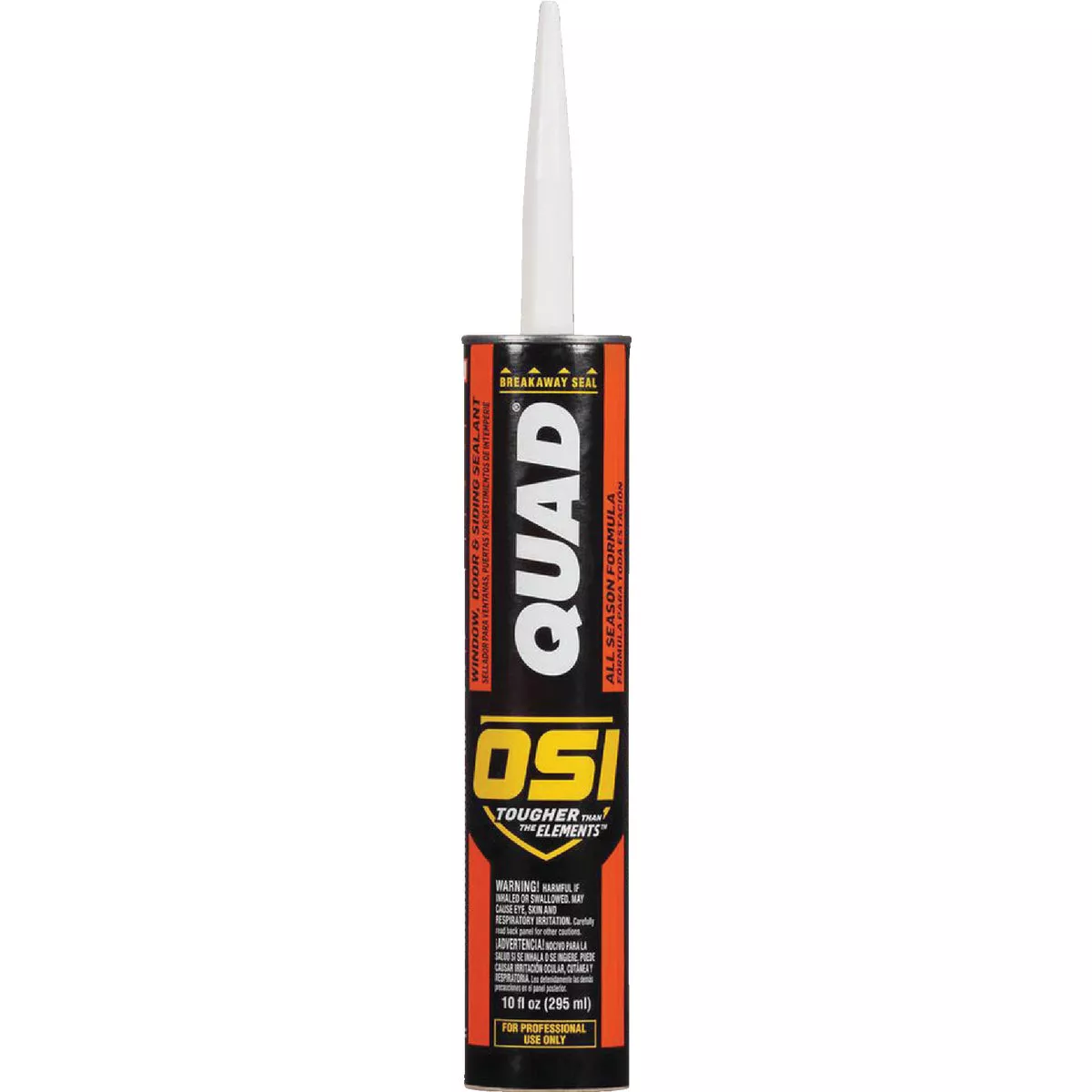 OSI QUAD 10 Oz. Window, Door & Siding Polymer Sealant, Clay
