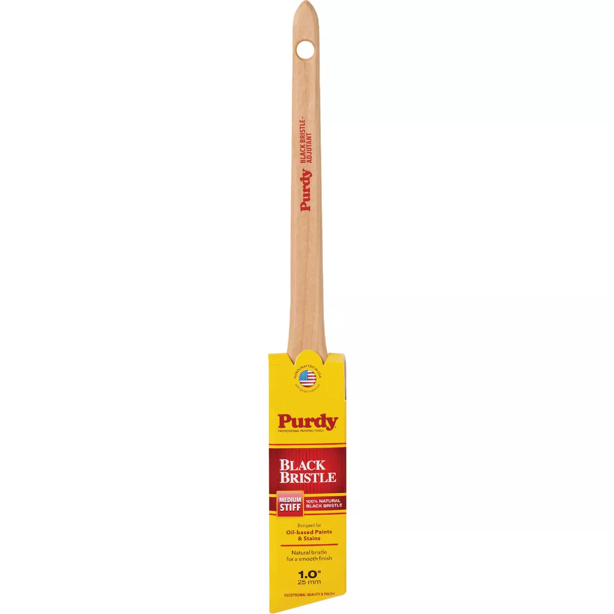 Purdy Black Bristle 1 In. Angular Trim Paint Brush