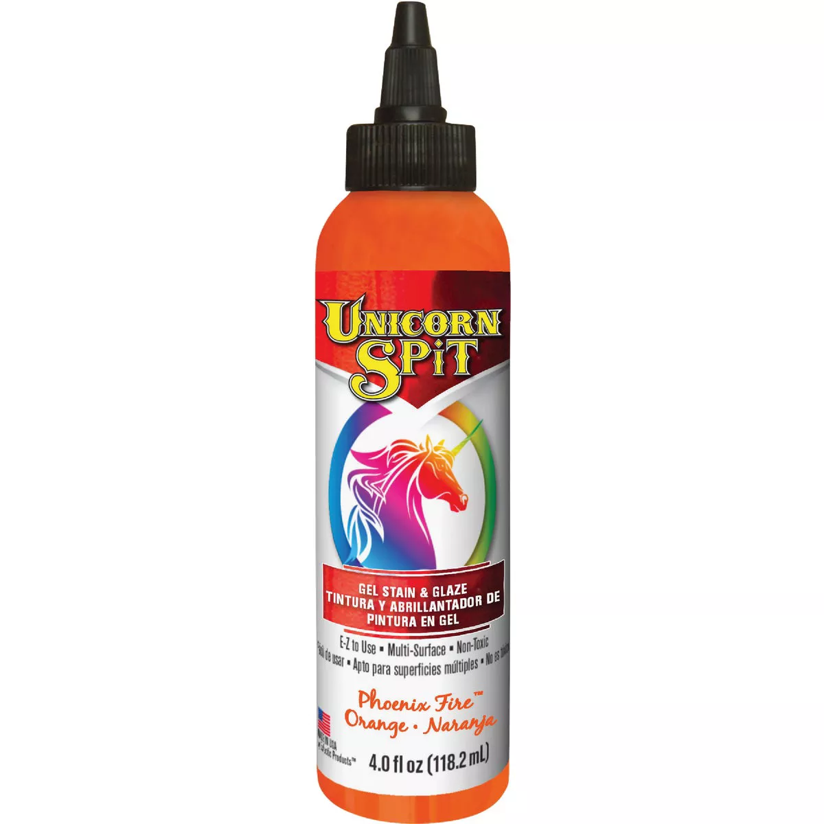 Unicorn Spit 4 Oz. Phoenix Fire Paint, Gel Stain & Glaze