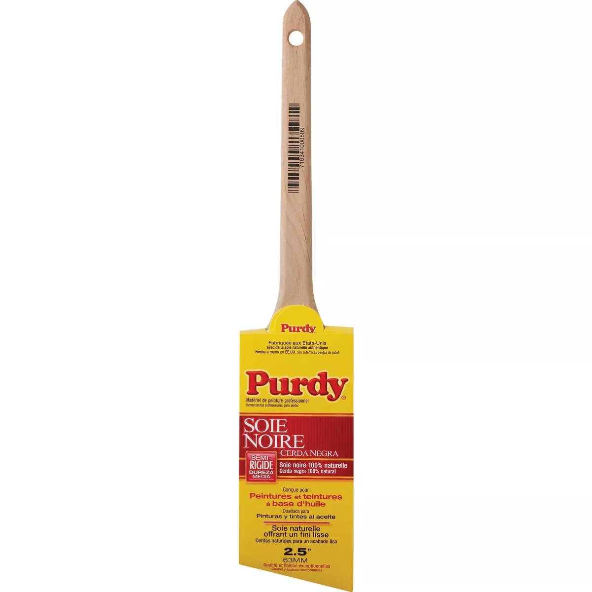 Purdy Black Bristle 2-1/2 In. Angular Trim Paint Brush - photo 3