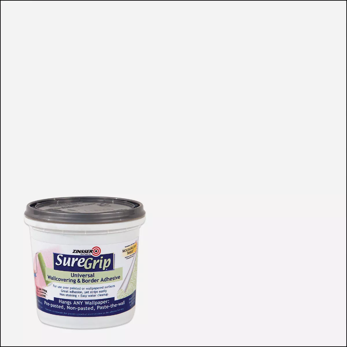 Zinsser SureGrip 1 Qt. Universal Border & Wallcovering Adhesive