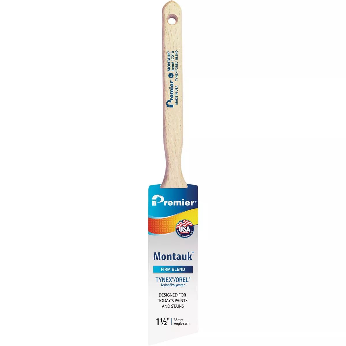 Montauk 1-1/2 In. Angle Sash Nylon/Poly Paint Brush