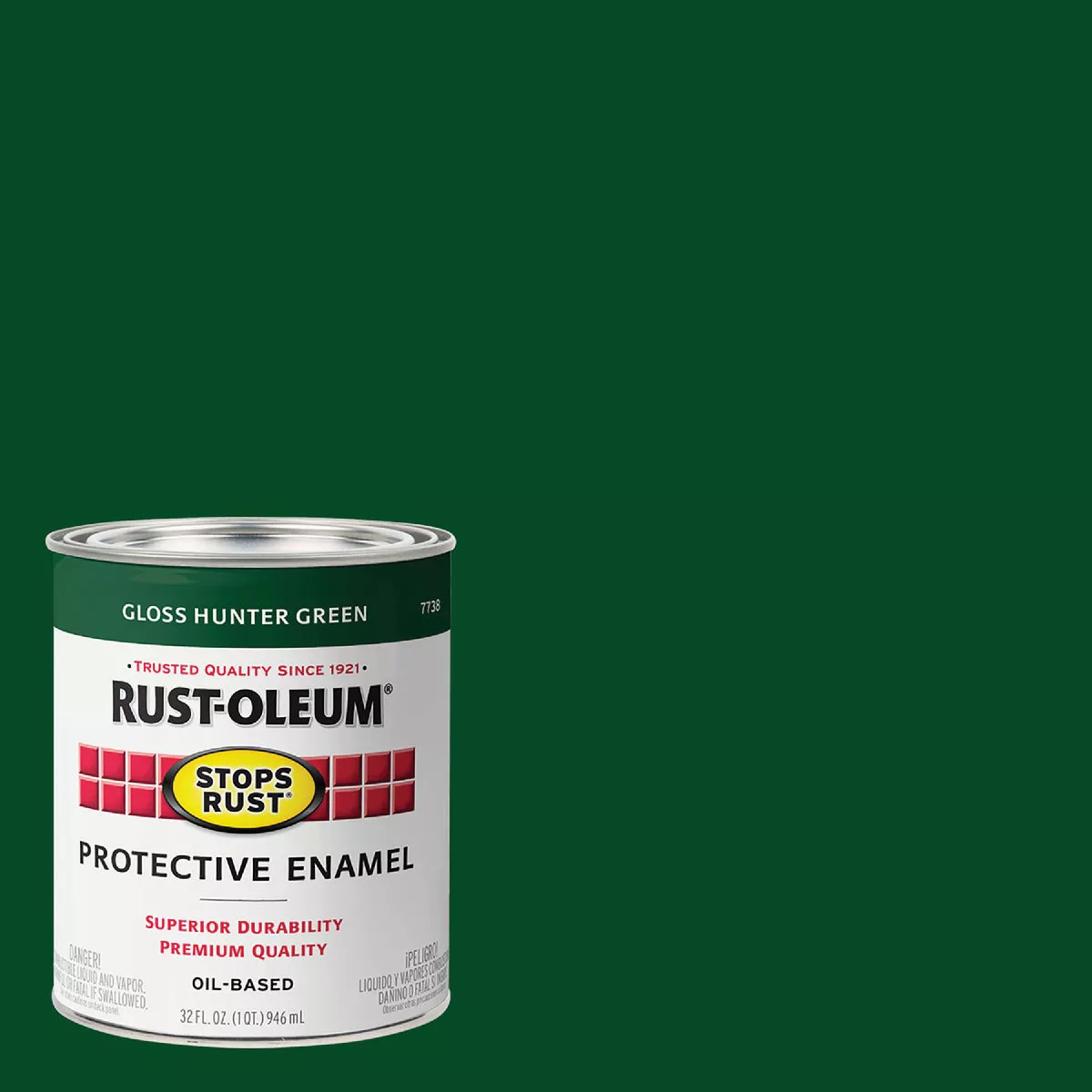 Rust-Oleum Stops Rust Oil Based Gloss Protective Rust Control Enamel ...