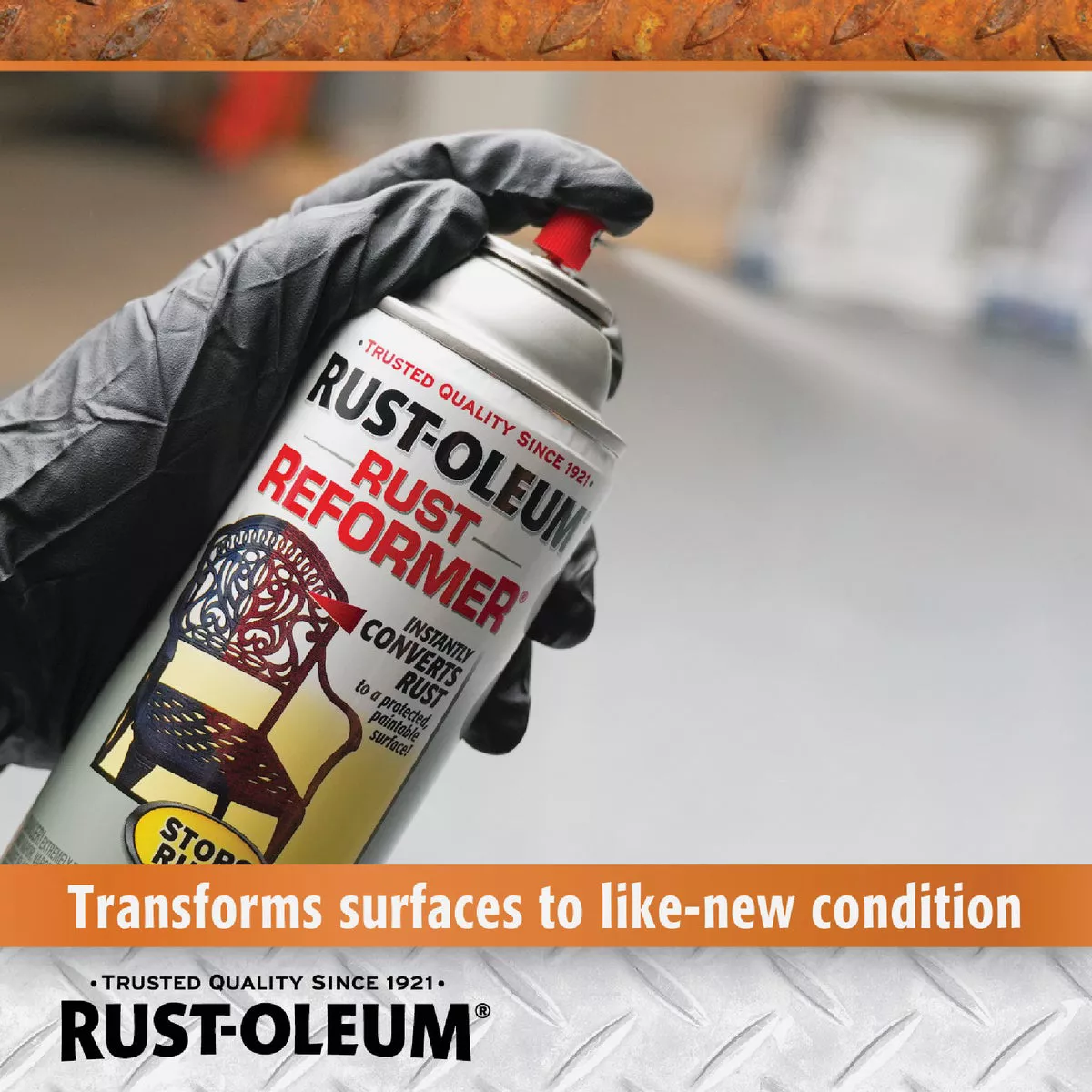 Rust-Oleum Stops Rust 10.25 Oz. Flat Black Rust Reformer - photo 5
