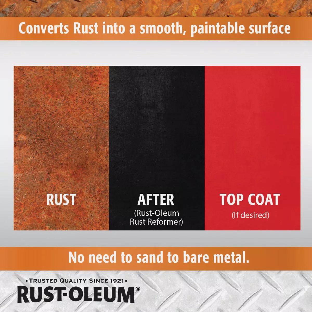 Rust-Oleum Stops Rust 10.25 Oz. Flat Black Rust Reformer - photo 6