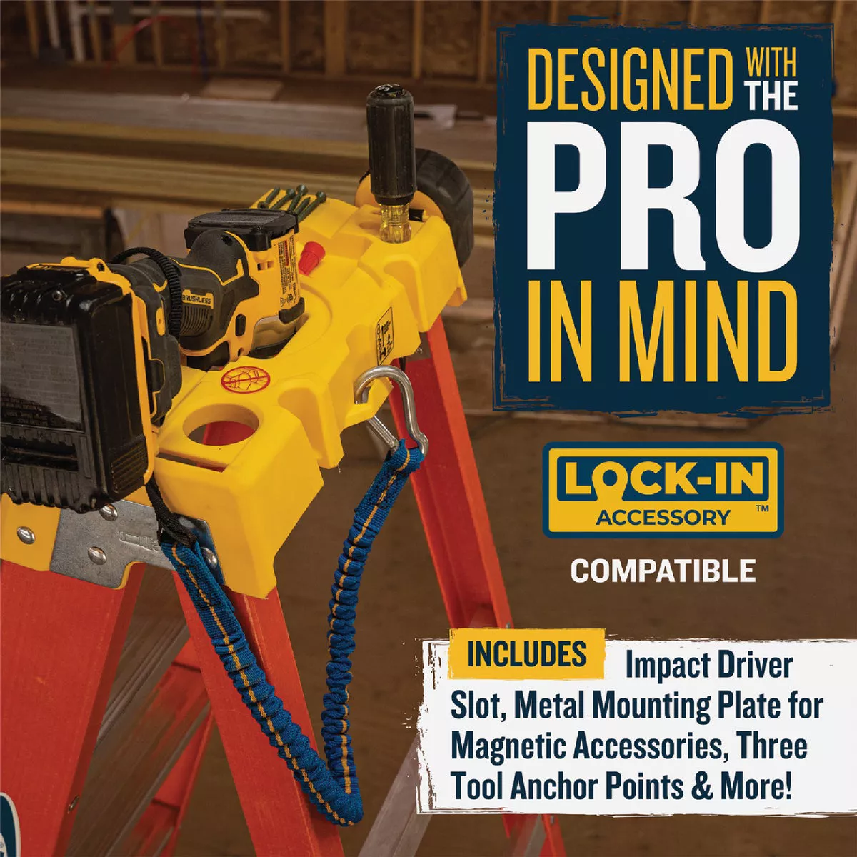 Werner 8 Ft. Fiberglass Step Ladder with 300 Lb. Load Capacity Type IA Ladder Rating - photo 6