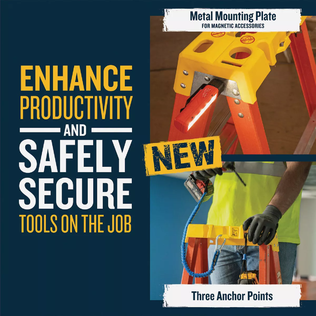 Werner 8 Ft. Fiberglass Step Ladder with 300 Lb. Load Capacity Type IA Ladder Rating - photo 7