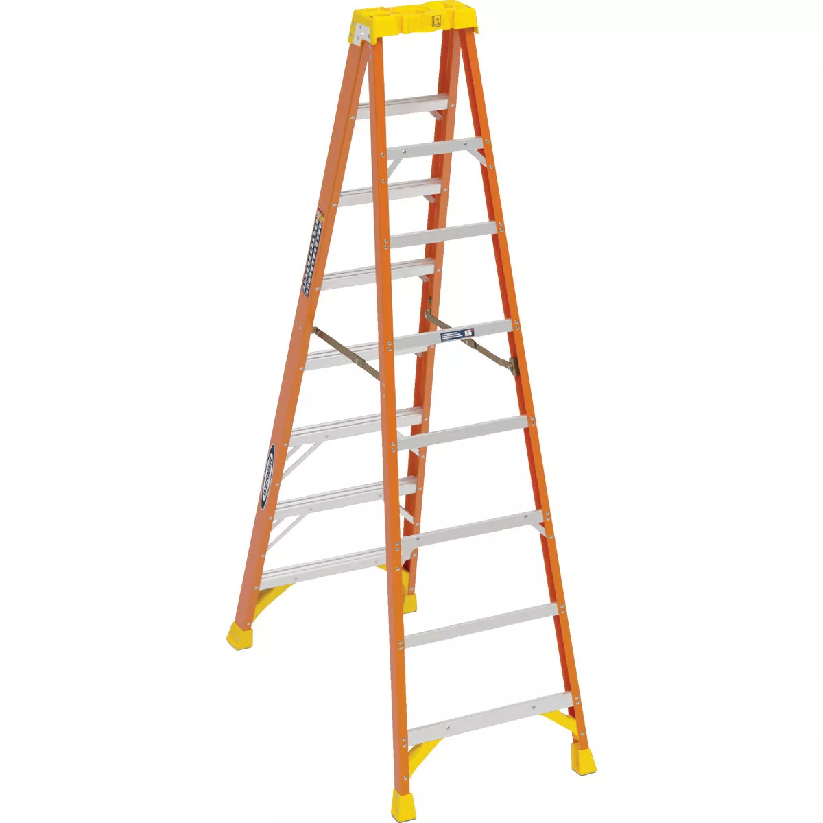 Werner 8 Ft. Fiberglass Step Ladder with 300 Lb. Load Capacity Type IA Ladder Rating - photo 4