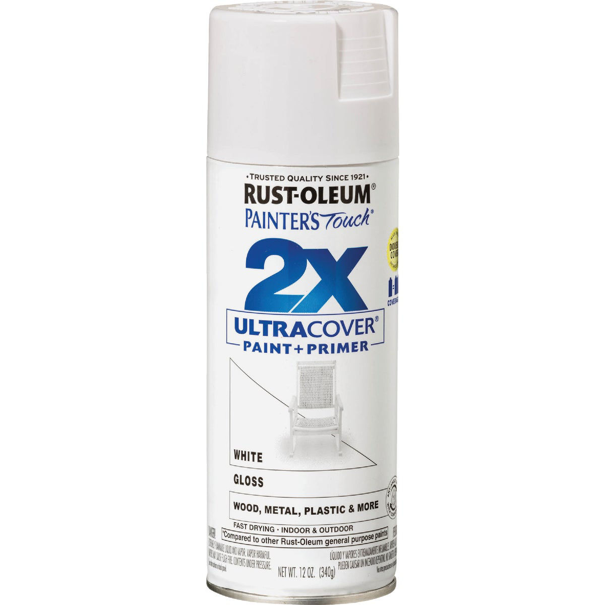 RustOleum Painter's Touch 2X Ultra Cover 12 Oz. Gloss Paint + Primer