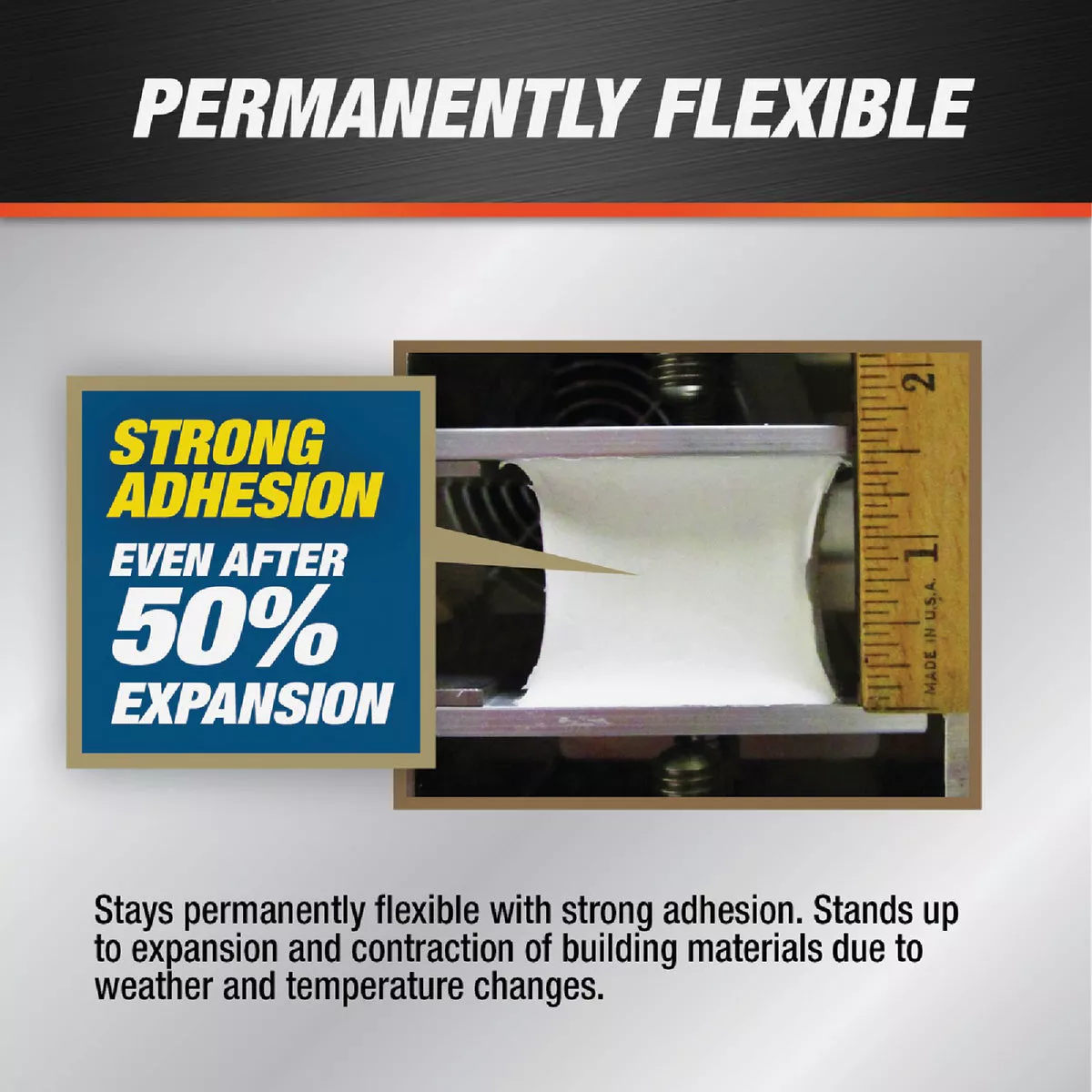 Dap Dynaflex 230 10.1 Oz. 100% Waterproof Window, Door, Siding & Trim Elastomeric Sealant, Gray - photo 3